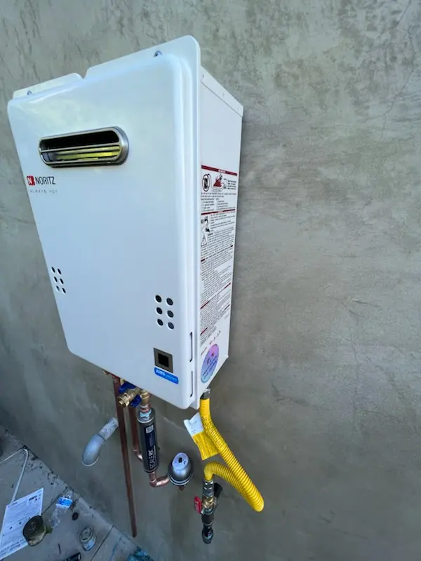 Tankless water heater installation for Seymour homes